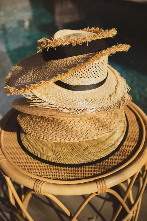 custom straw hats