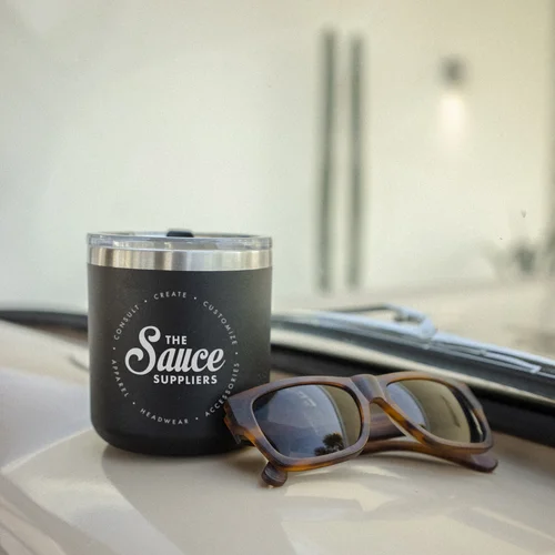 custom coffee thermal mug