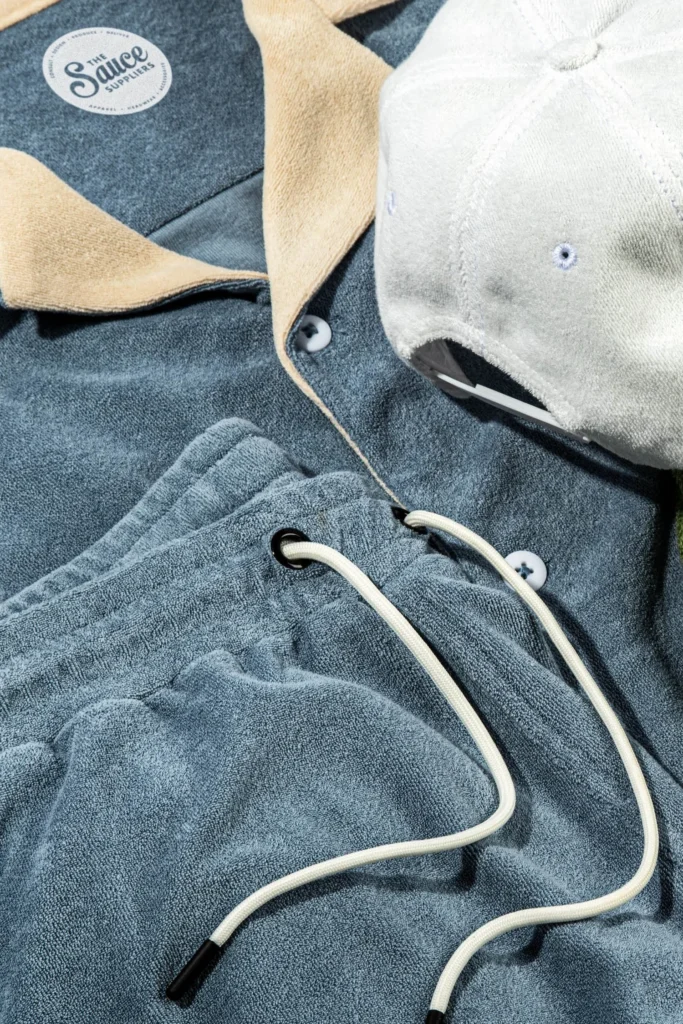 custom terry towelling sets