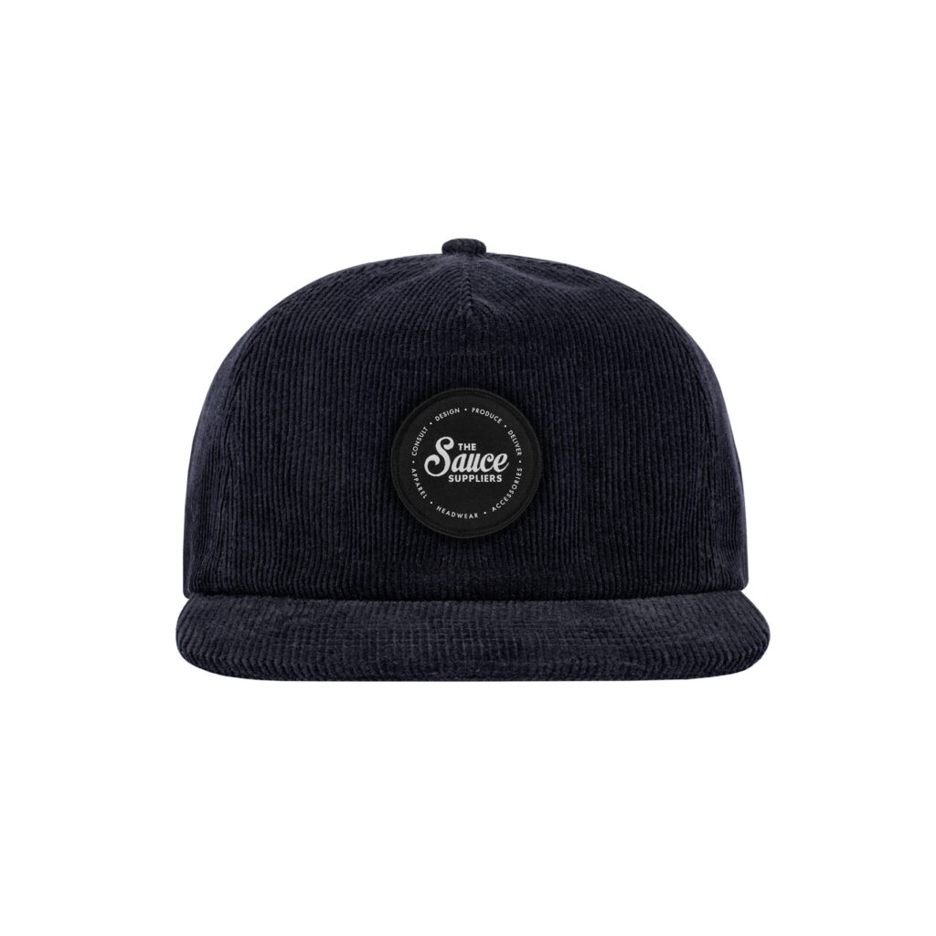 custom 5 corduroy cap supplier