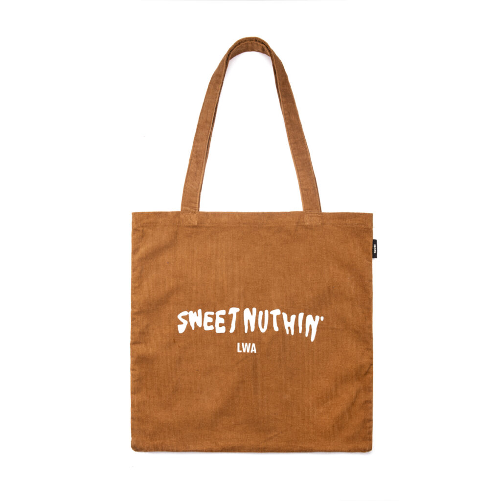 custom corduory tote bag