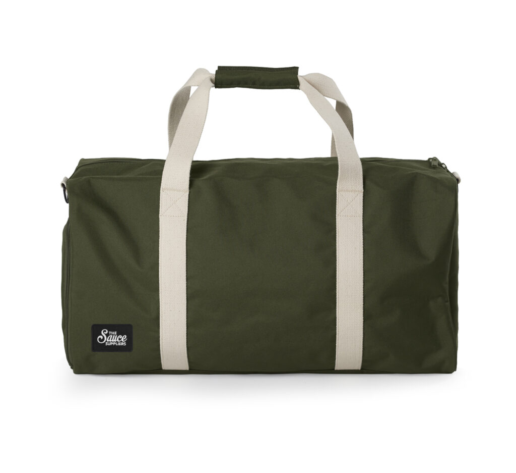 custom duffle bag