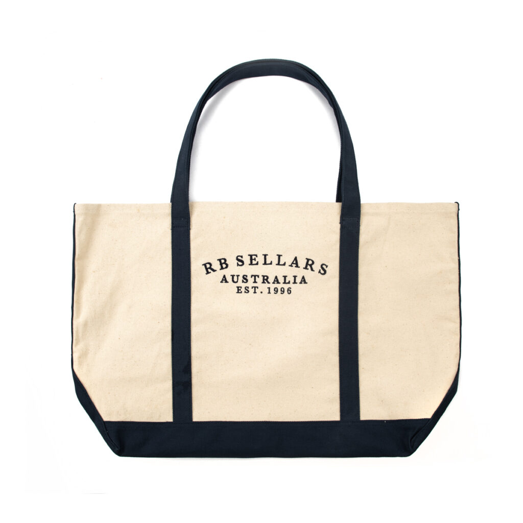 Large custom tote bag