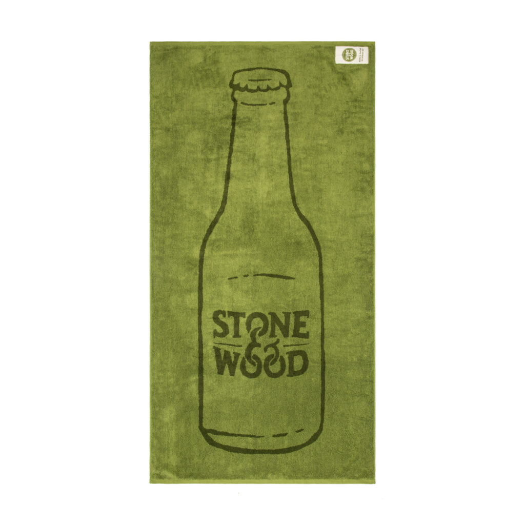custom organic beach towel