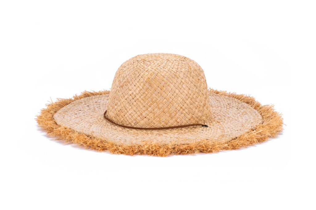 custom straw hat