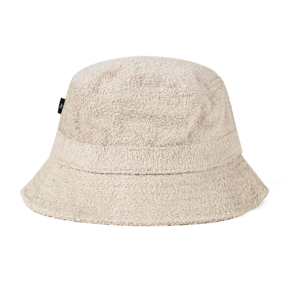 custom terry bucket hat