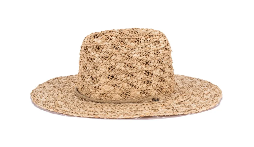 custom raffia straw hat