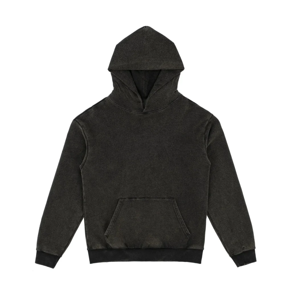 custom garment dyed hoodie