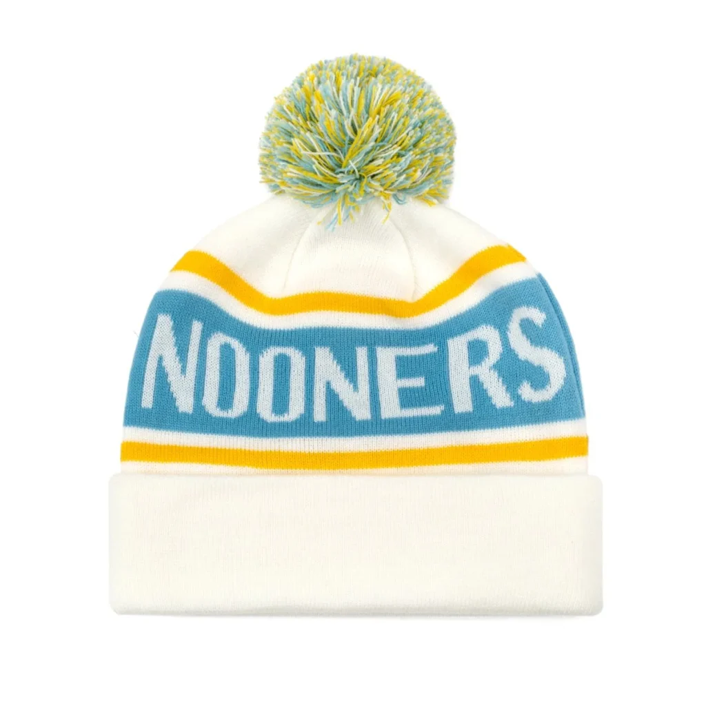 custom pom pom beanie