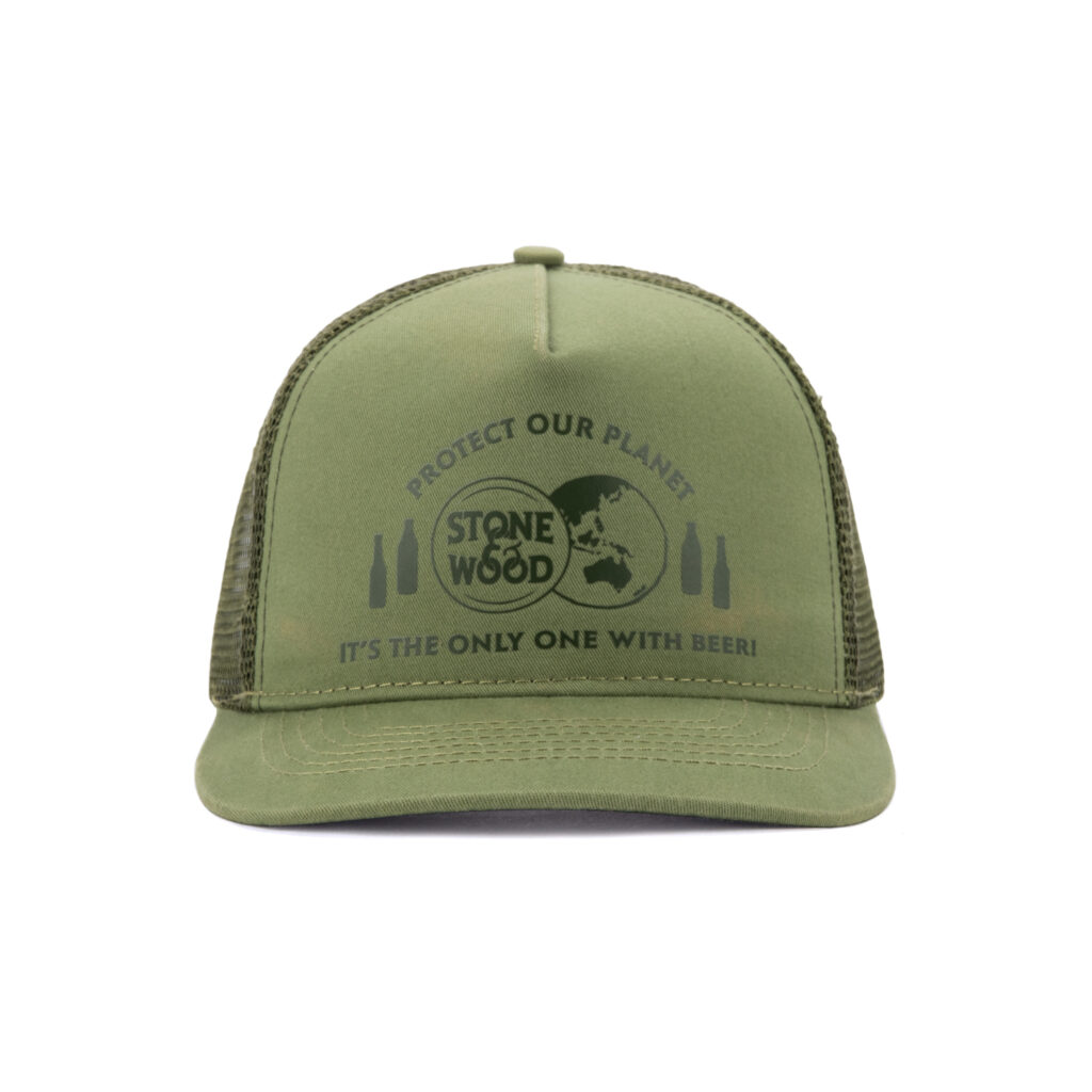 organic cotton trucker cap
