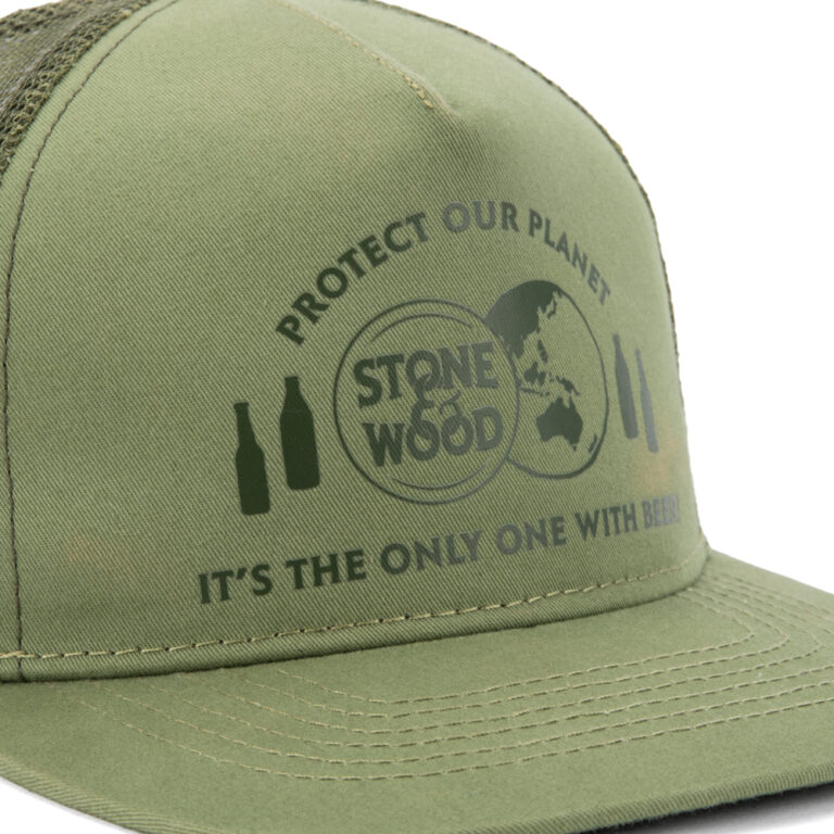 custom organic cotton trucker cap