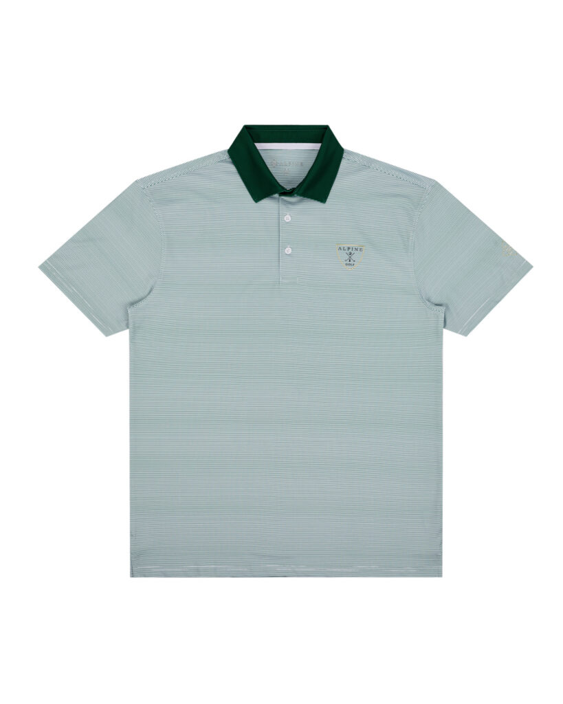custom all over printed golf polo