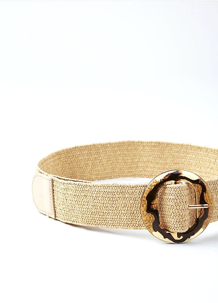 custom straw belt
