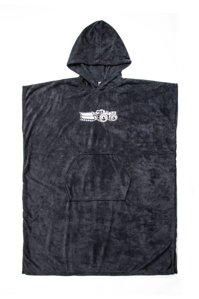 custom hooded poncho towel