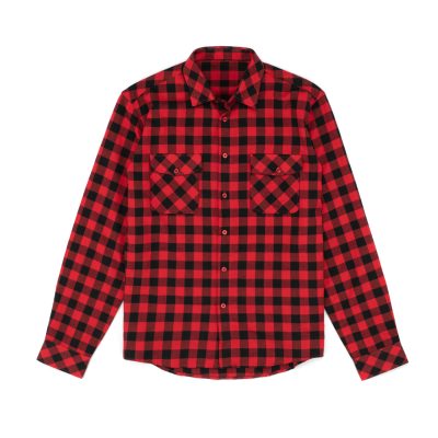 CUSTOM FLANNEL LONG SLEEVE SHIRT