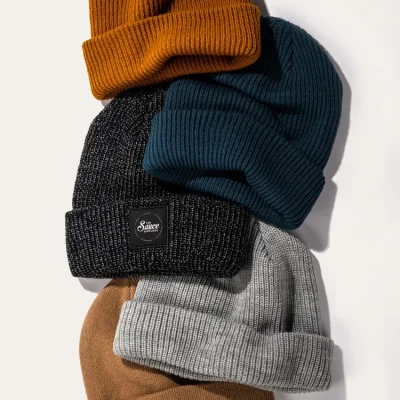 custom organic beanie