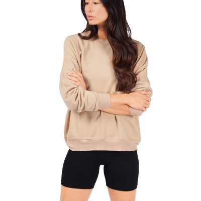 custom organic cotton crew neck sweater