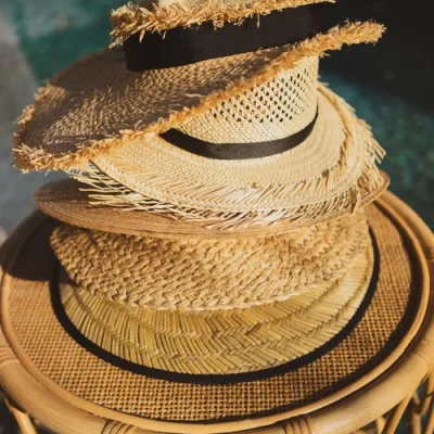 custom straw hats