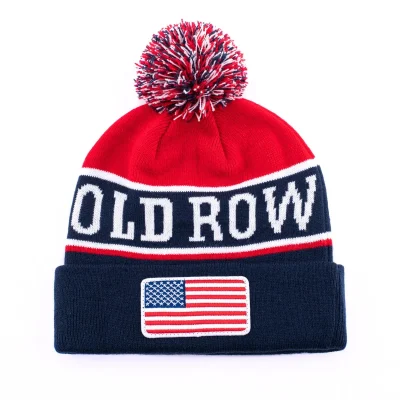 custom pom pom beanie