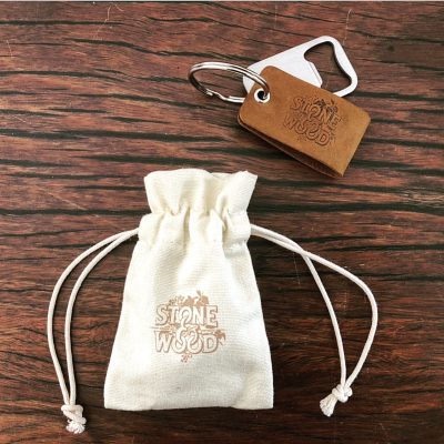 custom leather bottlen opener keychain