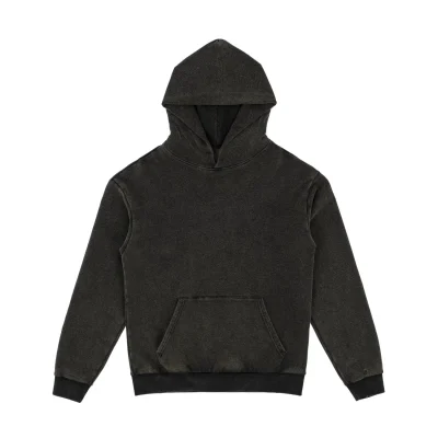 custom garment dyed hoodie