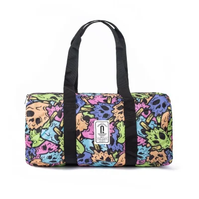 custom packable duffle bag