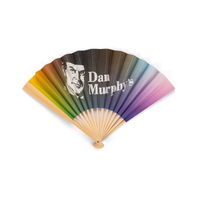 custom paper fan