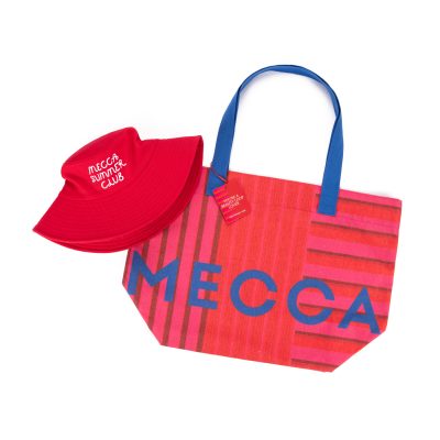 custom bucket hat and tote bag