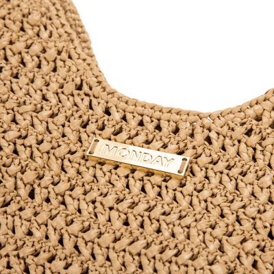 custom straw bag