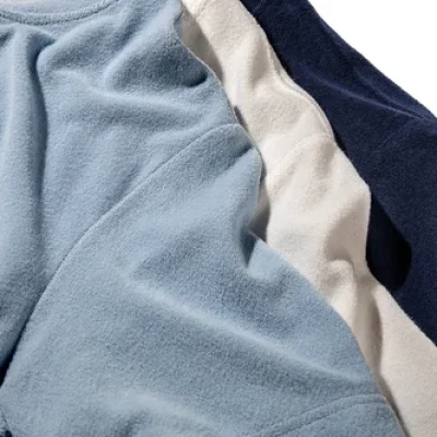 custom terry towelling t-shirts