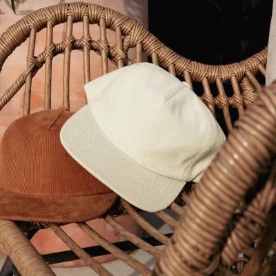 custom 5 panel cord caps