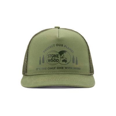 organic cotton trucker cap