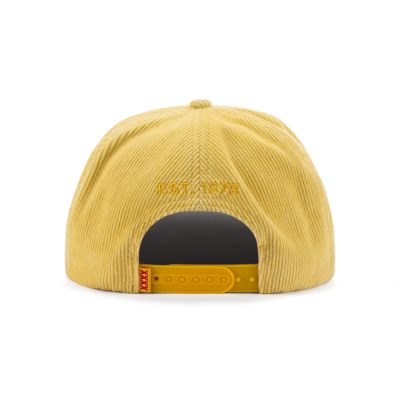 custom corduroy 5 panel cap