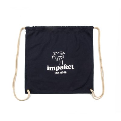 custom drawstring tote bag