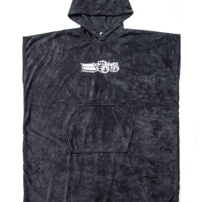 custom hooded poncho towel